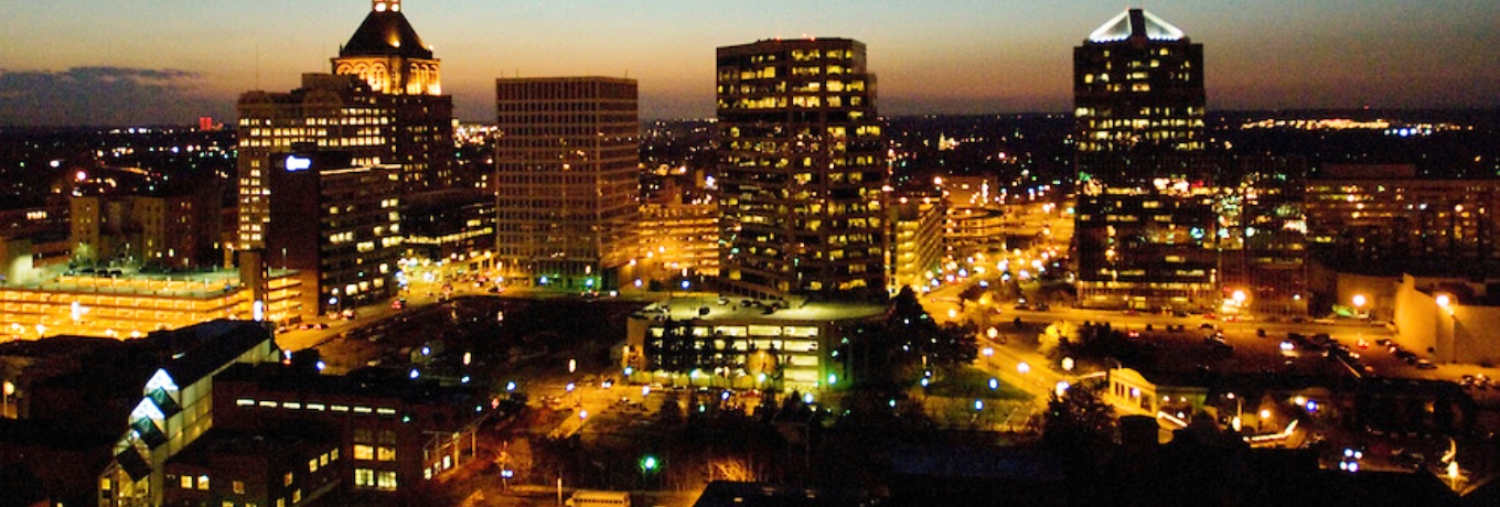 Greensboro NC Skyline